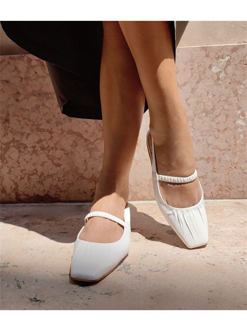 Slingback donna arricciata IL LACCIO | A1147NAPPALATTE
